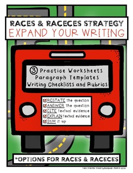 Preview of RACES & RACECES Strategy Writing Practice