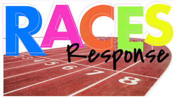 Preview of RACES Response Resource with an Example and Large Text to Make Anchor Chart
