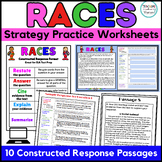 RACES Strategy Practice Passages Worksheets Constructed Re