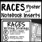 RACES WRITING STRATEGY POSTER & INTERACTIVE NOTEBOOK INSER