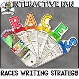 RACES Writing Strategy, Response Writing, Interactive Fan