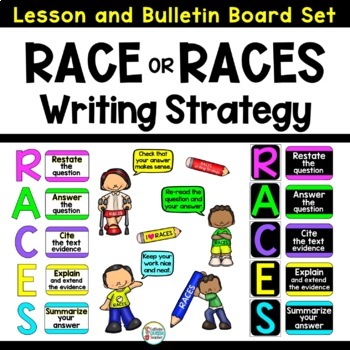 Preview of RACE Writing Strategy for Text Dependent Analysis with ACE and RACES Options
