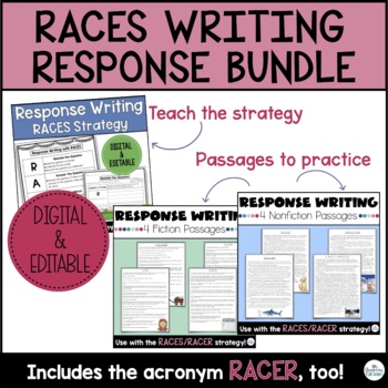 Preview of RACES Writing Strategy Bundle