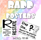 RADD Posters - Test Prep - Constructed Response