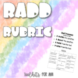 RADD Rubric