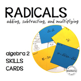 RADICAL EXPRESSIONS - adding, subtracting, and multiplying