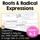 Roots and Radical Expressions (Algebra 2 - Unit 6)