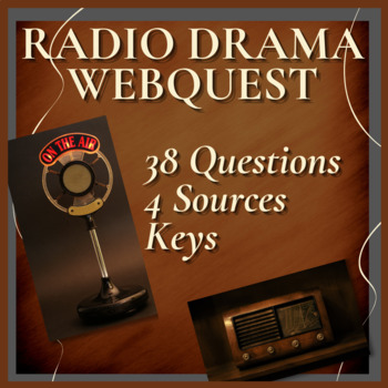 Preview of RADIO DRAMA | Webquest | Drama & Theatre