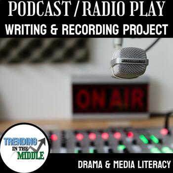 Preview of RADIO PLAY - WRITE & RECORD - Print or Digital - GOOGLE SLIDES