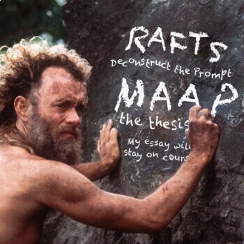 Preview of RAFTS & MAAPing Your Thesis | Stay Afloat & Chart a Clear Course for the Essay!
