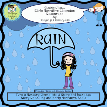 Preview of RAIN:  Turn a Poem into a Story for Story Re-telling