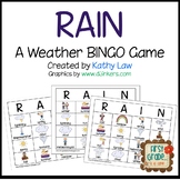 RAIN--Weather Bingo