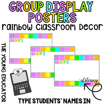Preview of RAINBOW GROUP DISPLAY POSTERS