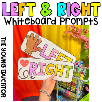 Preview of RAINBOW LEFT & RIGHT BOARD PROMPTS