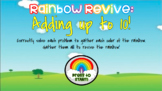 RAINBOW REVIVE: Adding up to 10 (Interactive Google Slides Game)