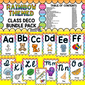 Rainbow Cat School Bundle