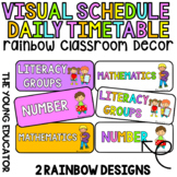 RAINBOW Visual Timetable Schedule