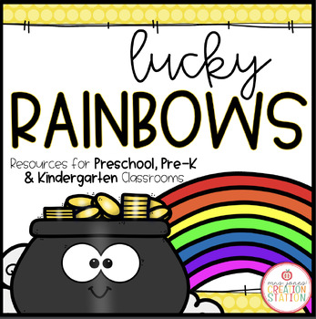 Preview of RAINBOWS, LIGHT & ST. PATRICK'S DAY THEME FOR PRESCHOOL, PRE-K AND KINDERGARTEN