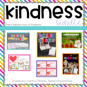 RAK Bundle #bekind by Ramona Recommends Courtney Hinshaw | TpT