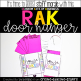 RAK (Random Acts of Kindness) Door Hanger