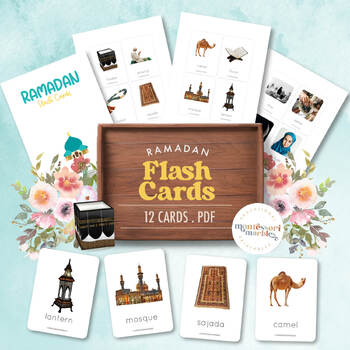 Preview of RAMADAN Flash Cards | Montessori Inspired Cultural Studies