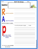 RAP Written Response Sheet/ TRC Practice