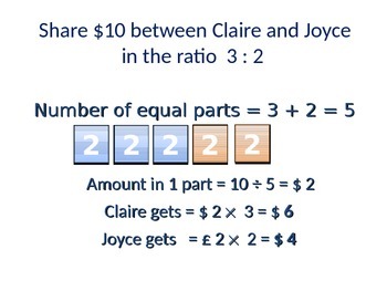 RATIO AND PROPORTION 2 by MATH WORKSHEETS GALORE | TpT