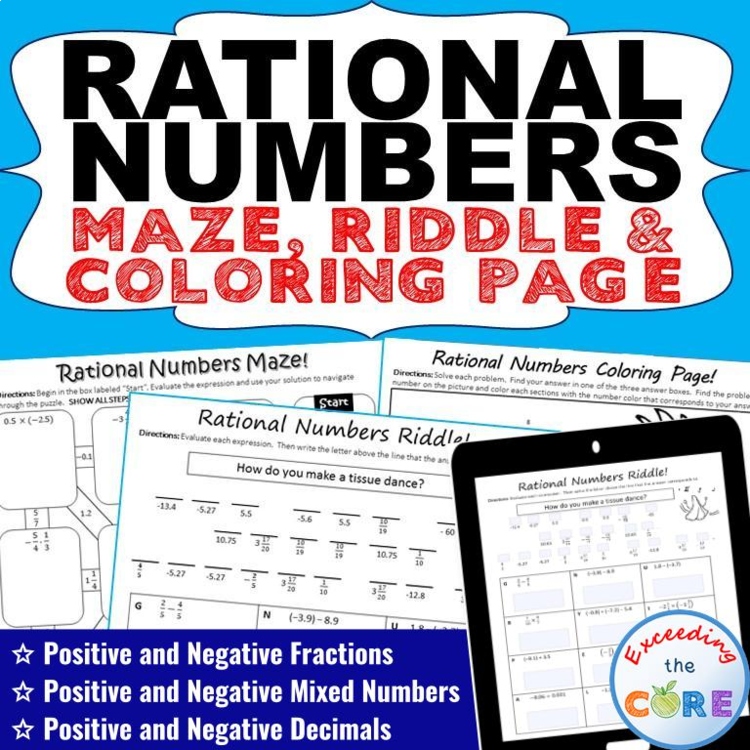 rational-numbers-maze-riddle-color-by-number-fun-math-activities