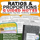 RATIOS and PROPORTIONS Doodle Math - Interactive Notebooks