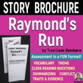 RAYMOND'S RUN Foldable Story Brochure - (Standards-Aligned)