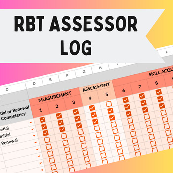 Preview of RBT Assessor Log