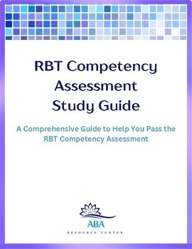 Preview of RBT Competency Assessment Guide