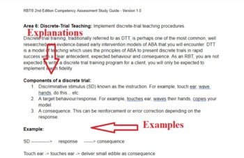 RBT Competency Assessment Study Guide PDF – Your Guide to Success