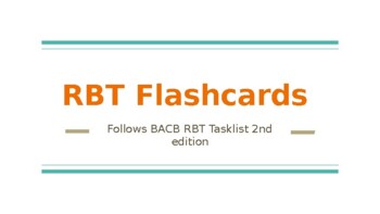 Preview of RBT Exam Flashcards with Video examples