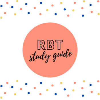 Preview of RBT Exam Study Guide