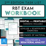 RBT Exam Study Workbook | Digital + Printable | Behavior T