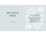 RBT Free 20 Mock Questions