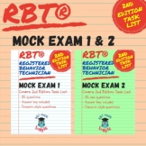 RBT Mock Exam 1 and 2 | 85 Questions Each | Answer Key | 2