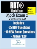 RBT Mock Exam 2 | 75 NEW Questions + 10 NEW bonus Question