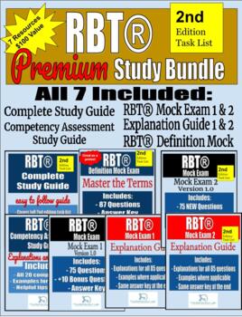 Preview of RBT Exam Premium Study Bundle | 3 Mock Exams | Study Guide | RBT Study Material