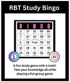 RBT Study Bingo Game