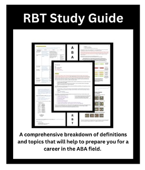 Preview of RBT Study Guide