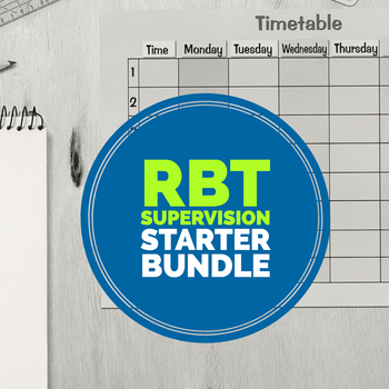 Preview of RBT Supervision Starter Bundle