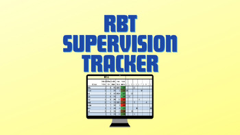 Preview of RBT Supervision Tracker