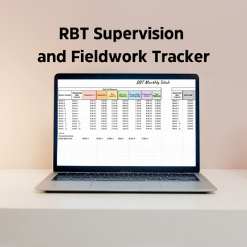 Preview of RBT Supervision and Fieldwork Tracker