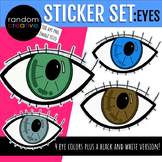 FREE! RC Sticker Set: Eyes Clip Art