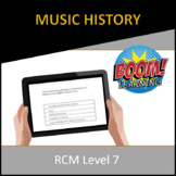 RCM Level 7 Music History