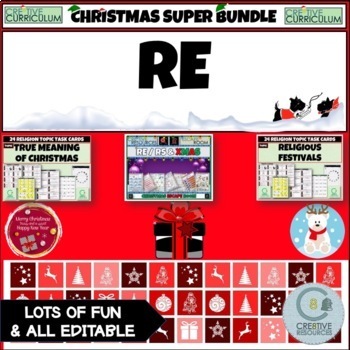 Preview of Religious Education Fun Christmas Bundle
