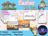 RE EASTER UNIT - 4 Outstanding Lesson Plans, PowerPoints, 