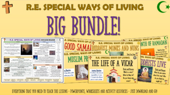 Preview of RE - Special Ways of Living - Big Bundle!